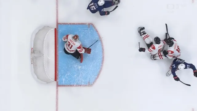 Sestřih utkání parahokejistů USA - Kanada