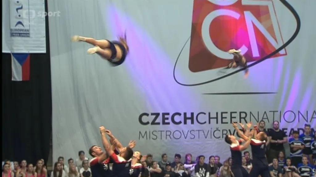 Czech National Cheer Team se prosadil na mistrovství světa
