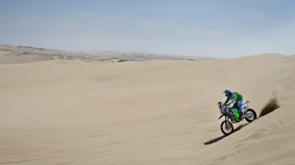 Motocyklista Jan Veselý