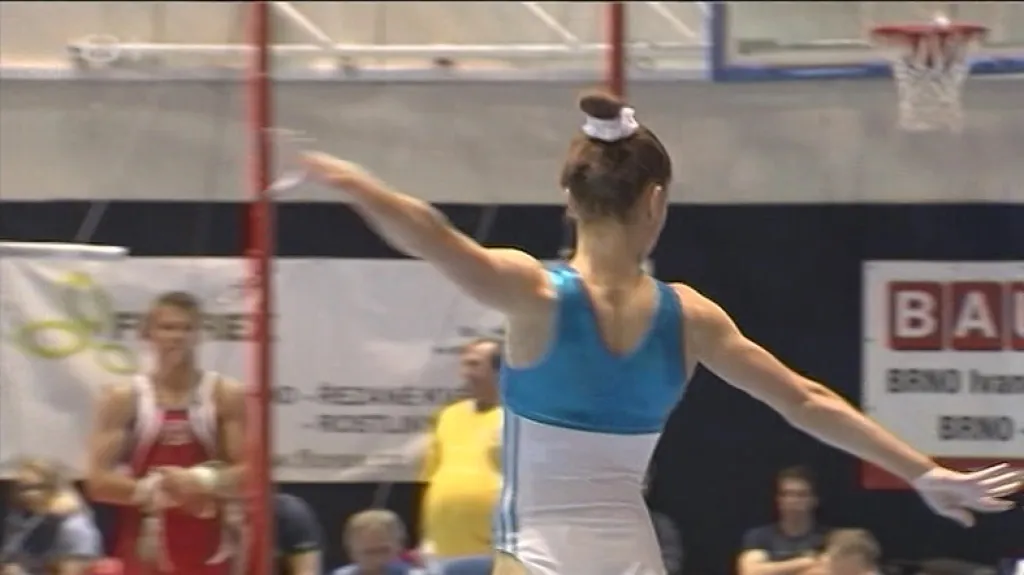 Sestřih z gymnastické Grand Prix smíšených dvojic v Brně