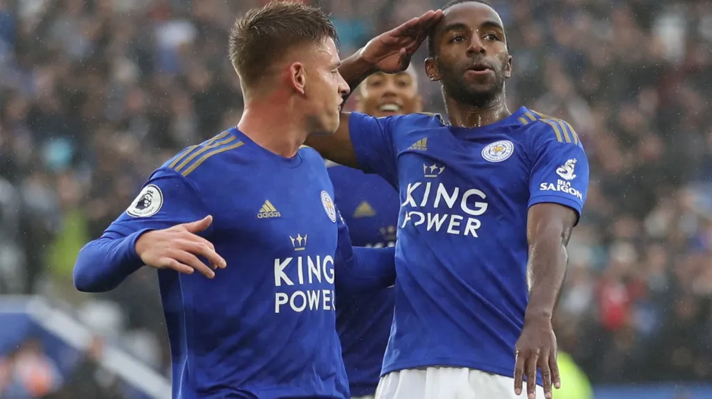 Radost fotbalistů Leicesteru