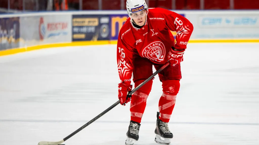 Maks Perčič ze Slavie Praha