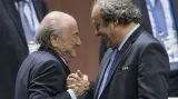 Sepp Blatter a Michel Platini