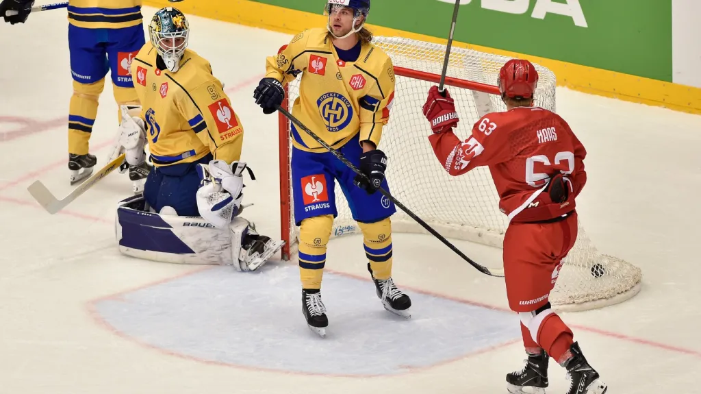 Utkání Třinec - Davos