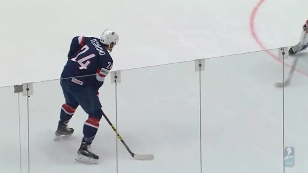 Gól v utkání USA - Slovensko: Coyle - 4:4 (40. min.)