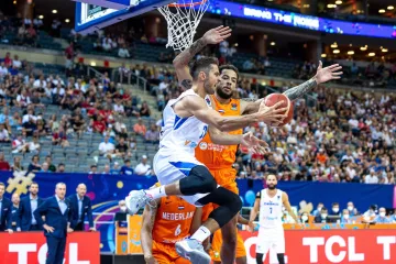 Tomáš Kyzlink v utkání s Nizozemskem řádil