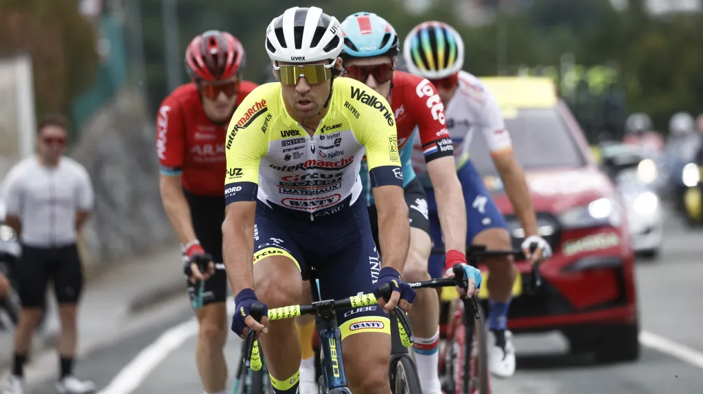 Lillian Calmejane táhne skupinu soupeřů