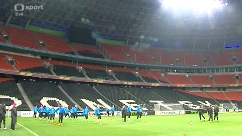 Reportáž Davida Kalouse před zápasem Šachtar - Plzeň