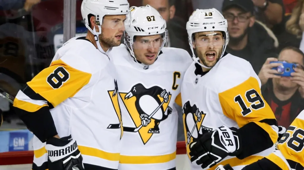 Radost hráčů Pittsburghu