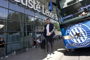 Odlet fotbalistů Sigmy do Švédska