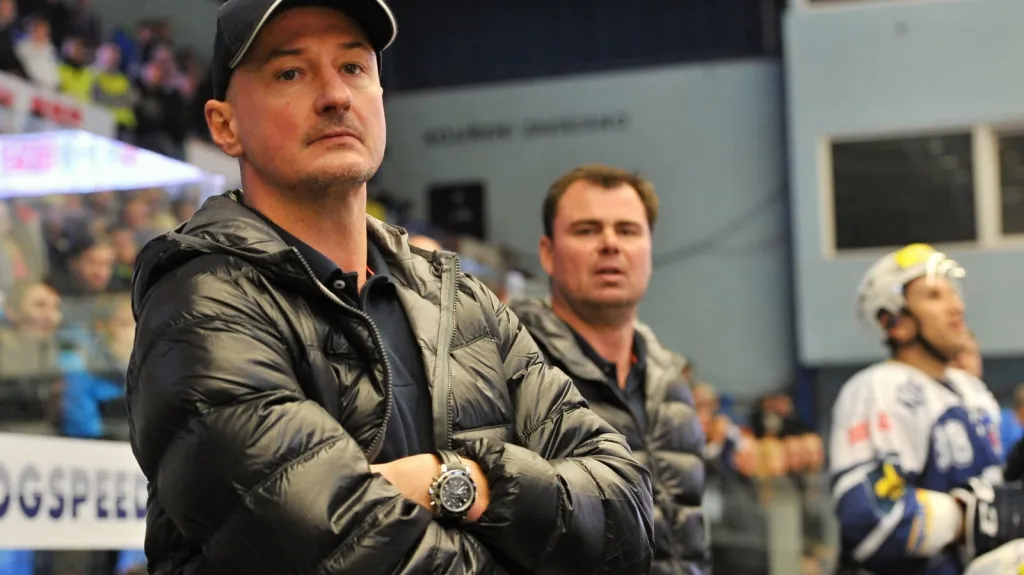 Trenér Plzně Michal Straka