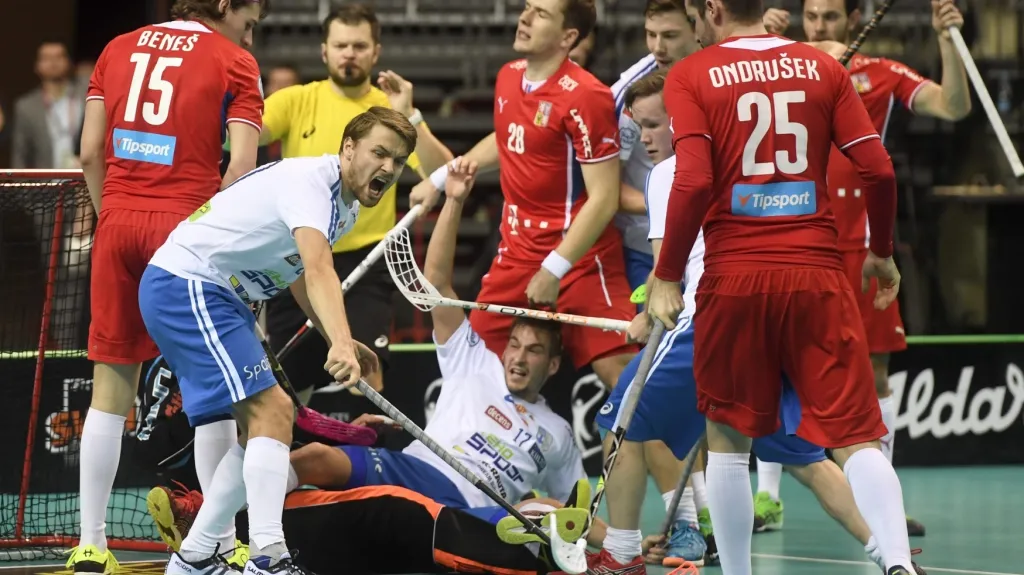 Utkání Finsko - Česko