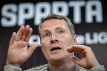 Brian Priske na předsezonní tiskové konferenci