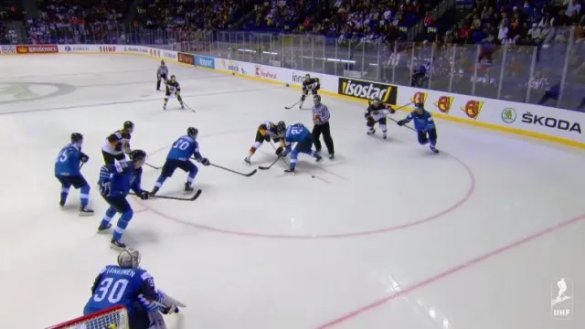 Gól v utkání Finsko - Německo: Kahun - 2:2 (34. min.)