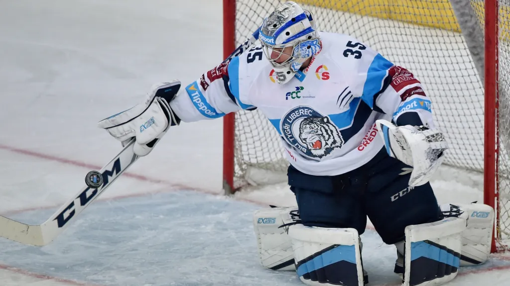 Liberecký brankář Roman Will