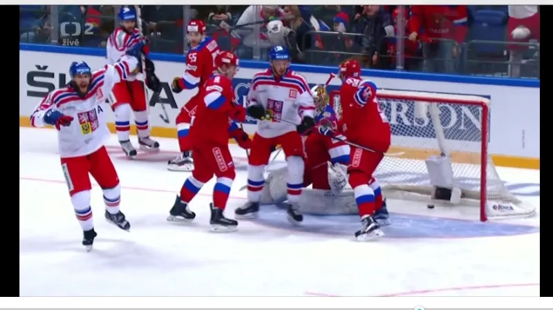 Gól v utkání Rusko - Česko: T. Zohorna - 3:1 (28. min.)