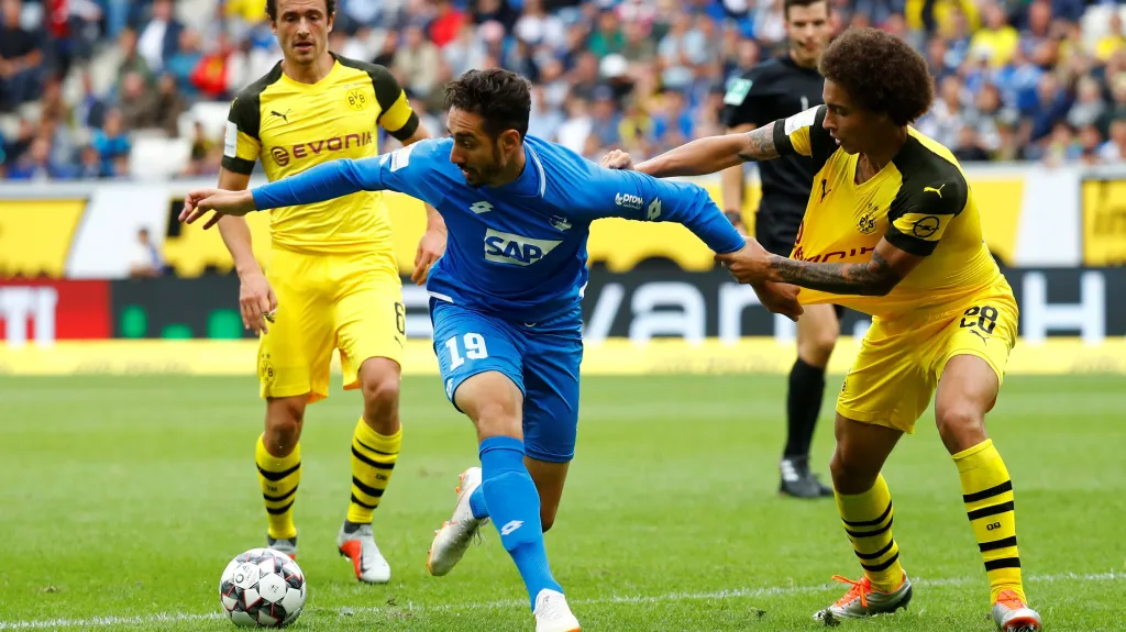Utkání Hoffenheim - Dortmund
