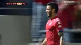 Gól Hapoelu na 1:0 (19. min.)