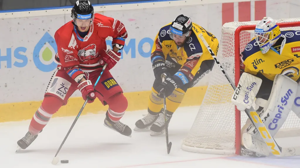 Utkání Olomouc - Zlín