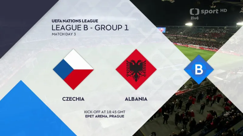 Sestřih utkání Česko – Albánie