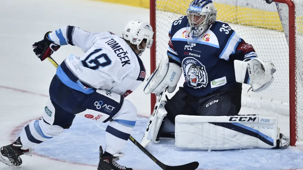 Utkání Liberec - Chomutov