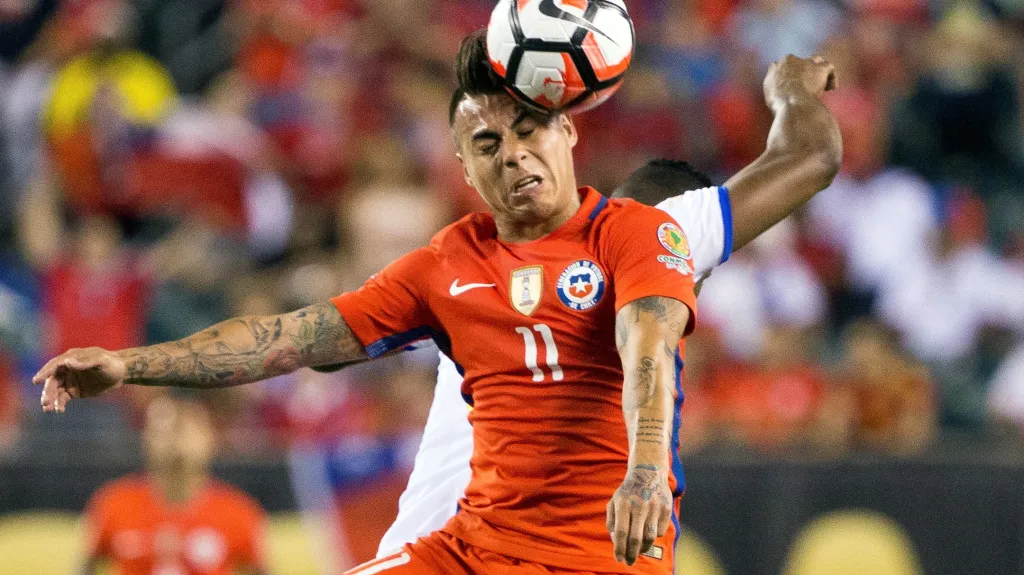 Chilský kanonýr Eduardo Vargas