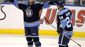 Radek Dvořák s Ryanem McCabem