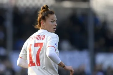 Andrea Stašková v dresu Juventusu