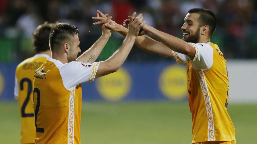 Radost moldavských fotbalistů