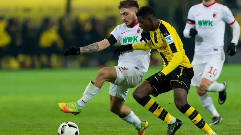 Utkání Dortmund - Augsburg
