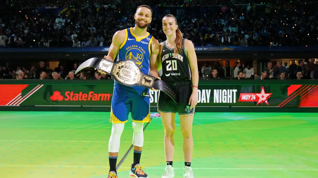 Curry a Ionescuová ve trojkové soutěži All star game
