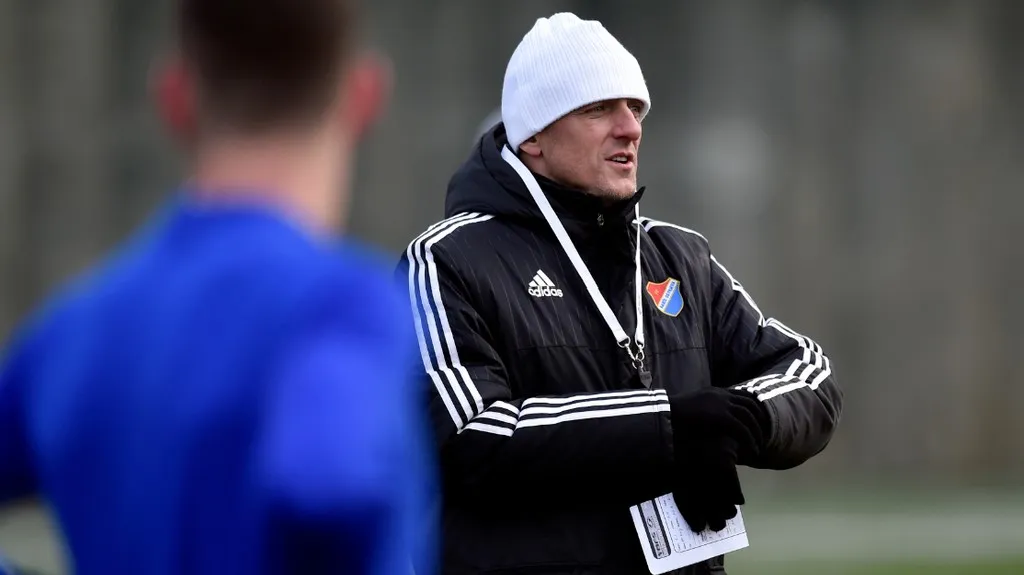 Trenér Baníku Luboš Kozel