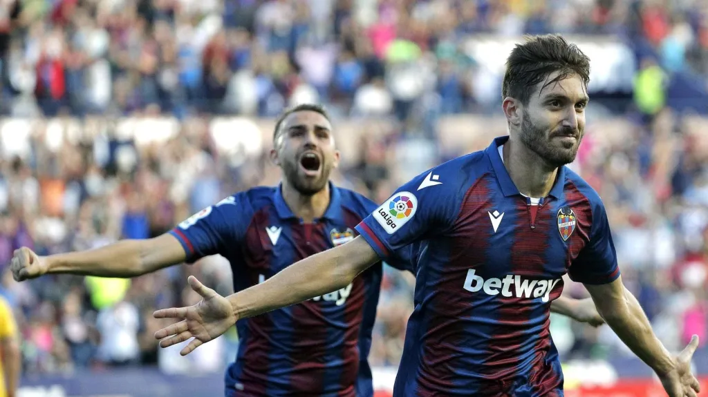 Radost hráčů Levante