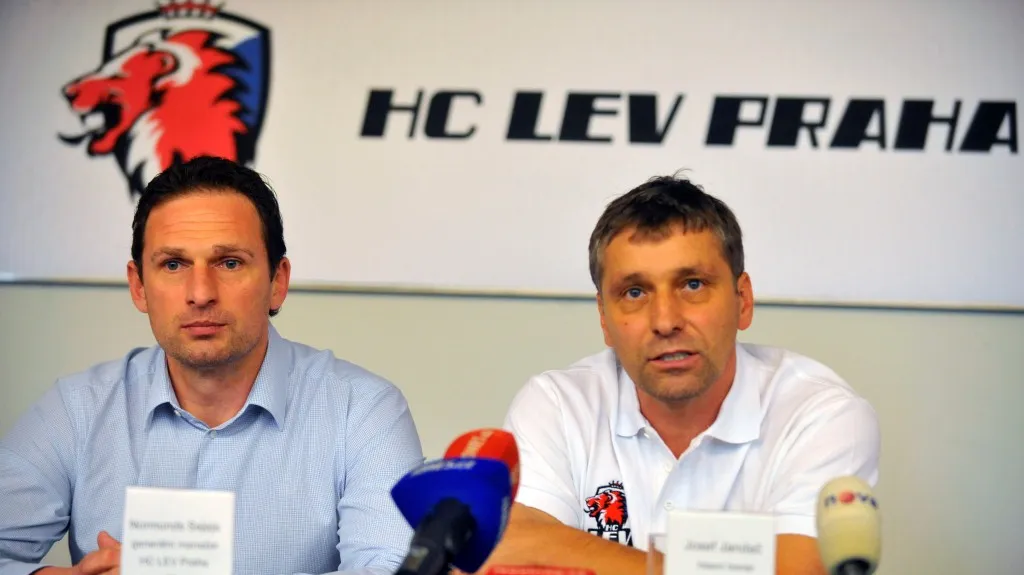 Normunds Sejejs a Josef Jandač