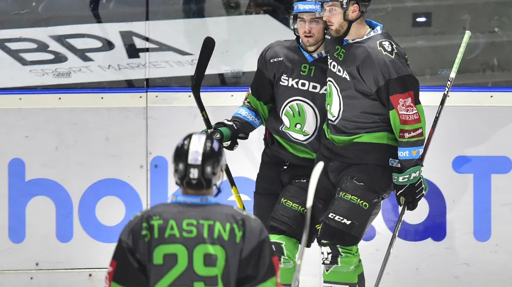 Radost hokejistů Mladé Boleslavi