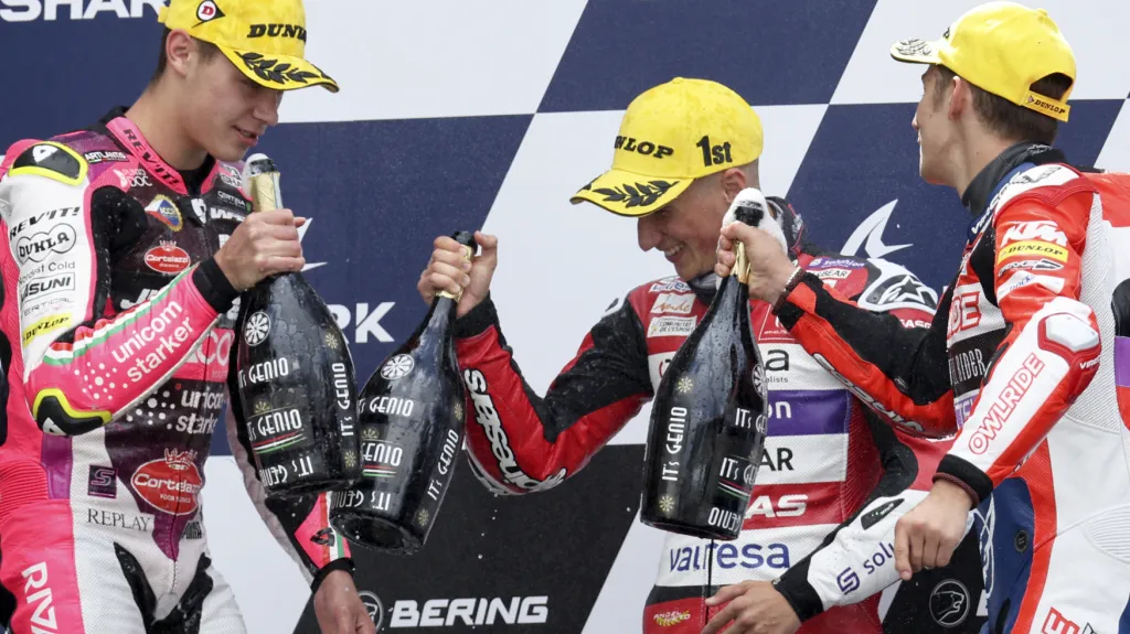 Filip Salač, Sergio Garcia, Riccardo Rossi