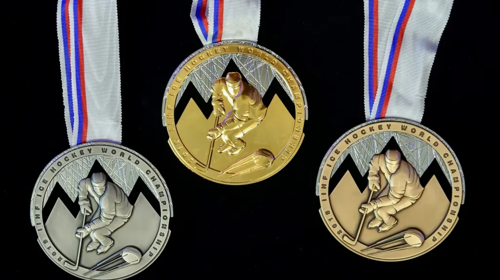 Medaile pro hokejové MS 2019
