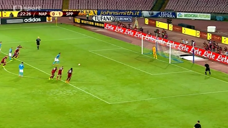 Sestřih a ohlasy utkání Neapol - Sparta