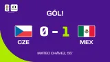 Gól Mexika dal v 55. minutě Mateo Chávez