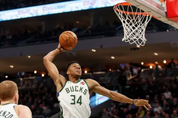 Giannis Antetokounmpo z Milwaukee Bucks