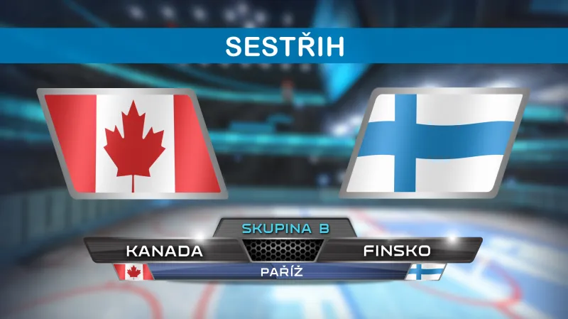 Sestřih utkání Kanada - Finsko