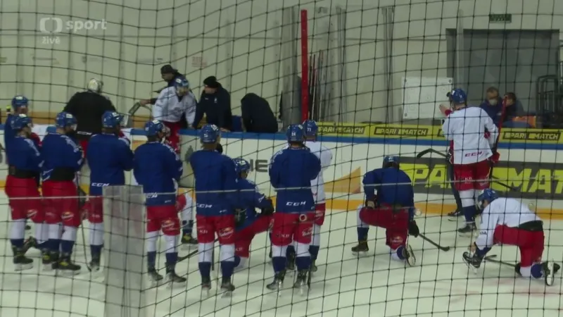 Musíme se zlepšit, mobilizují hokejisté síly před utkáním s ruským týmem