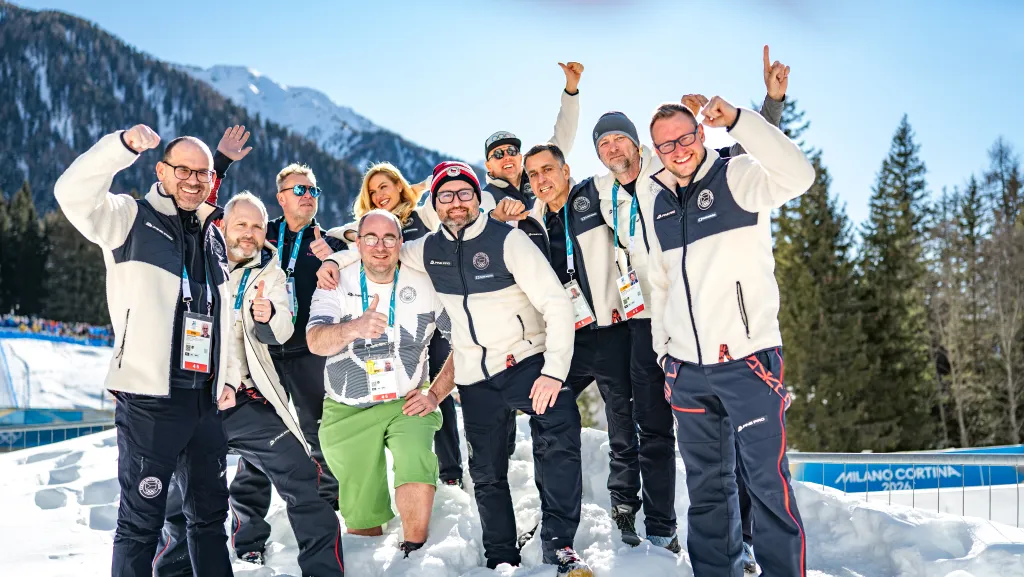 Biatlonový tým ČT sport na olympijských hrách