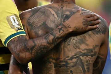 Brazilská fotbalová reprezentace, na snímku Raphinha
