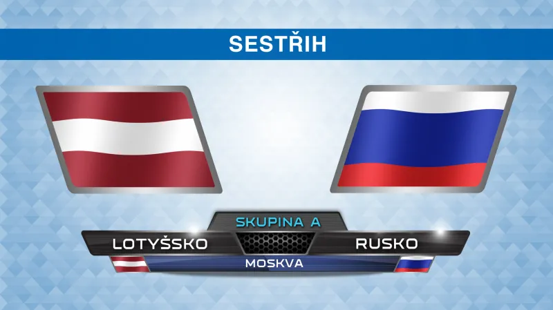 Sestřih utkání Lotyšsko - Rusko