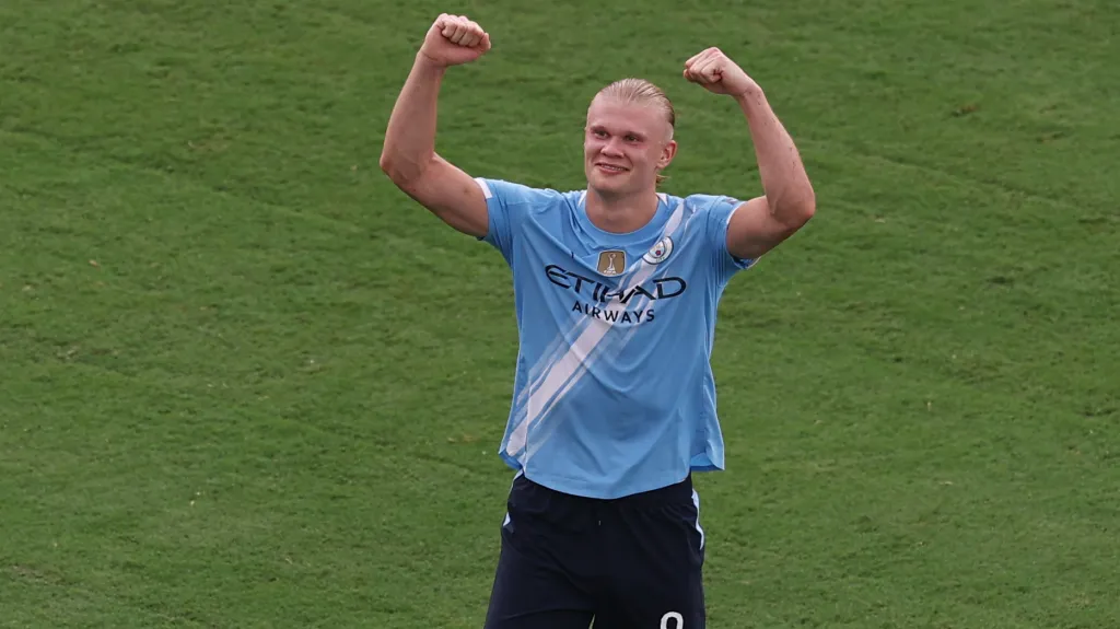 Erling Haaland má co slavit