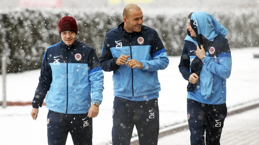 Roman Bednář v přípravě Sparty