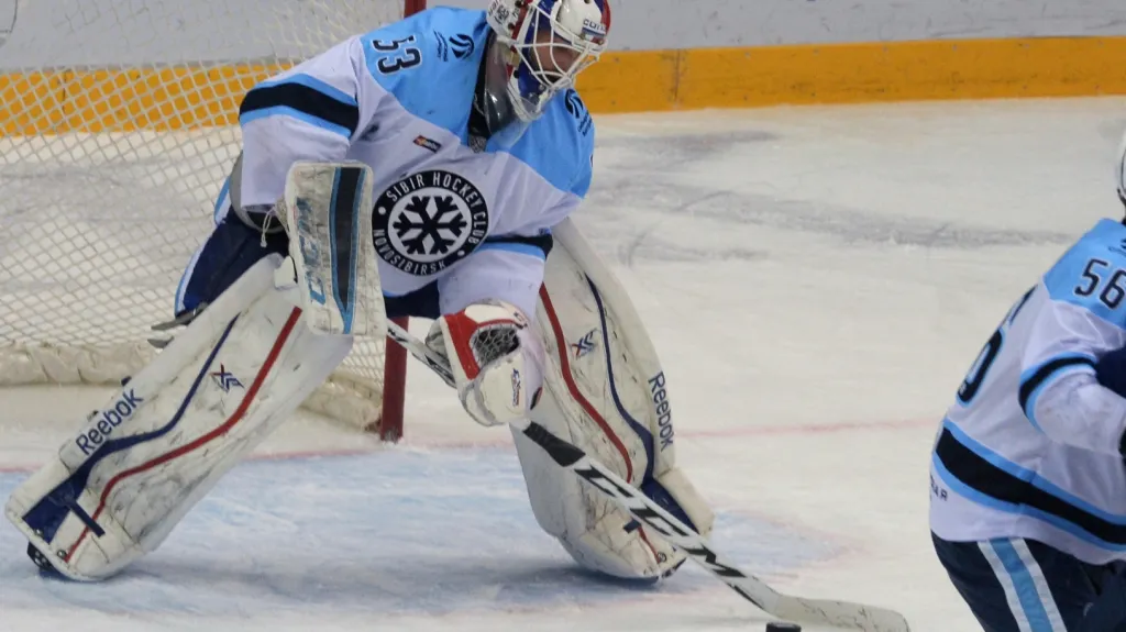 Alexander Salák v dresu Novosibirsku