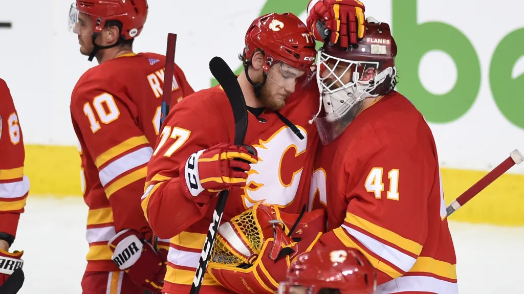 Zklamaní hokejisté Calgary