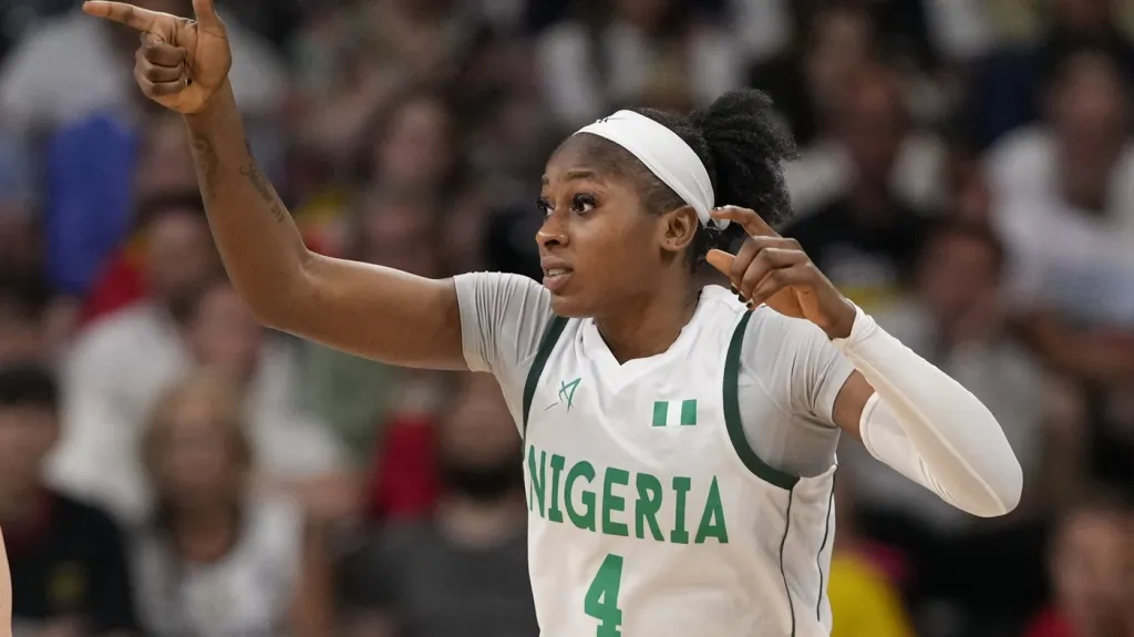 Nigerijská basketbalistka Elizabeth Balogunová